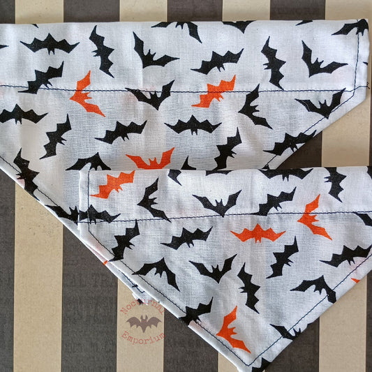 Cat Bandana, Bats Halloween Bandana