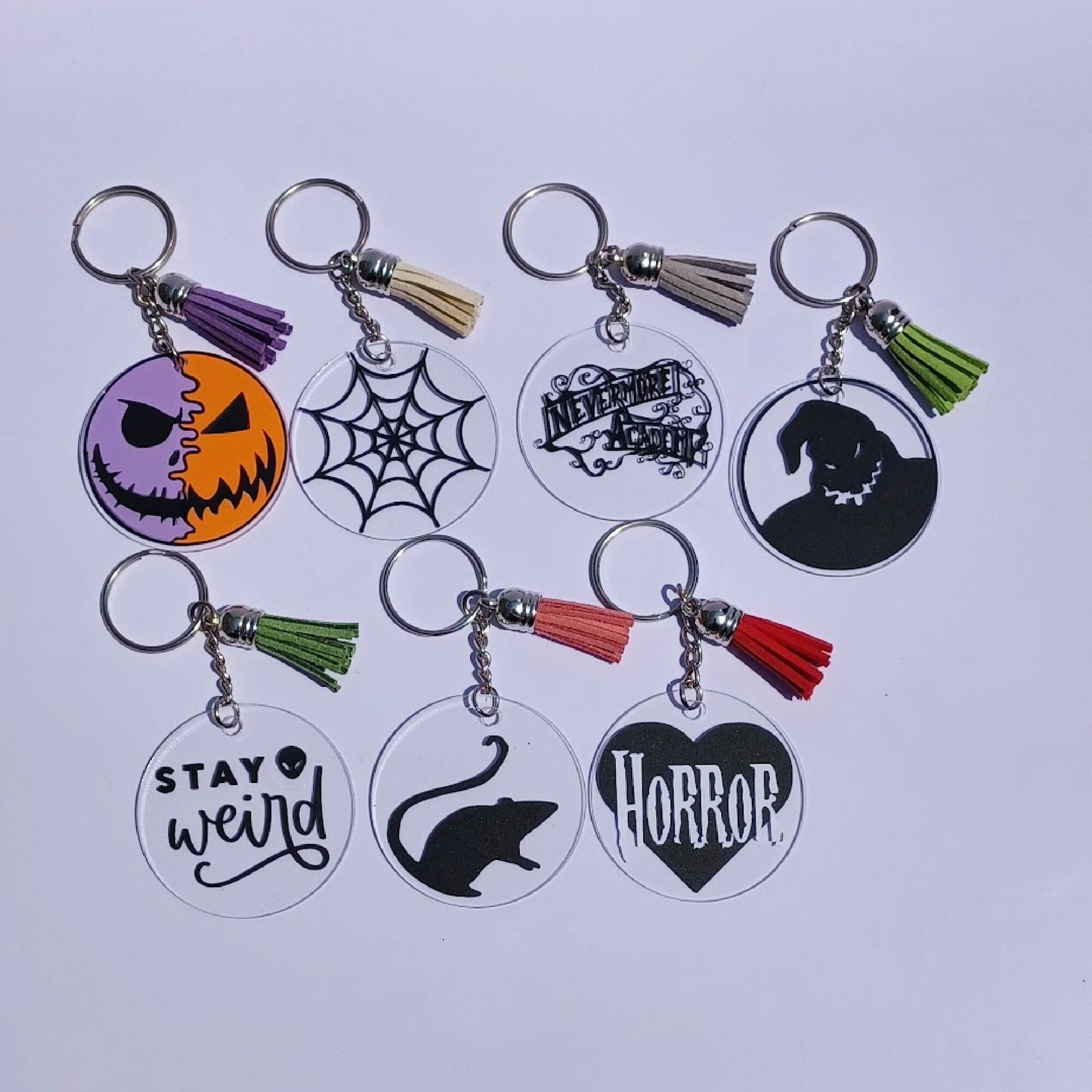 Acrylic Keychains | Halloween keychains | Bag Charm | Halloween Gift