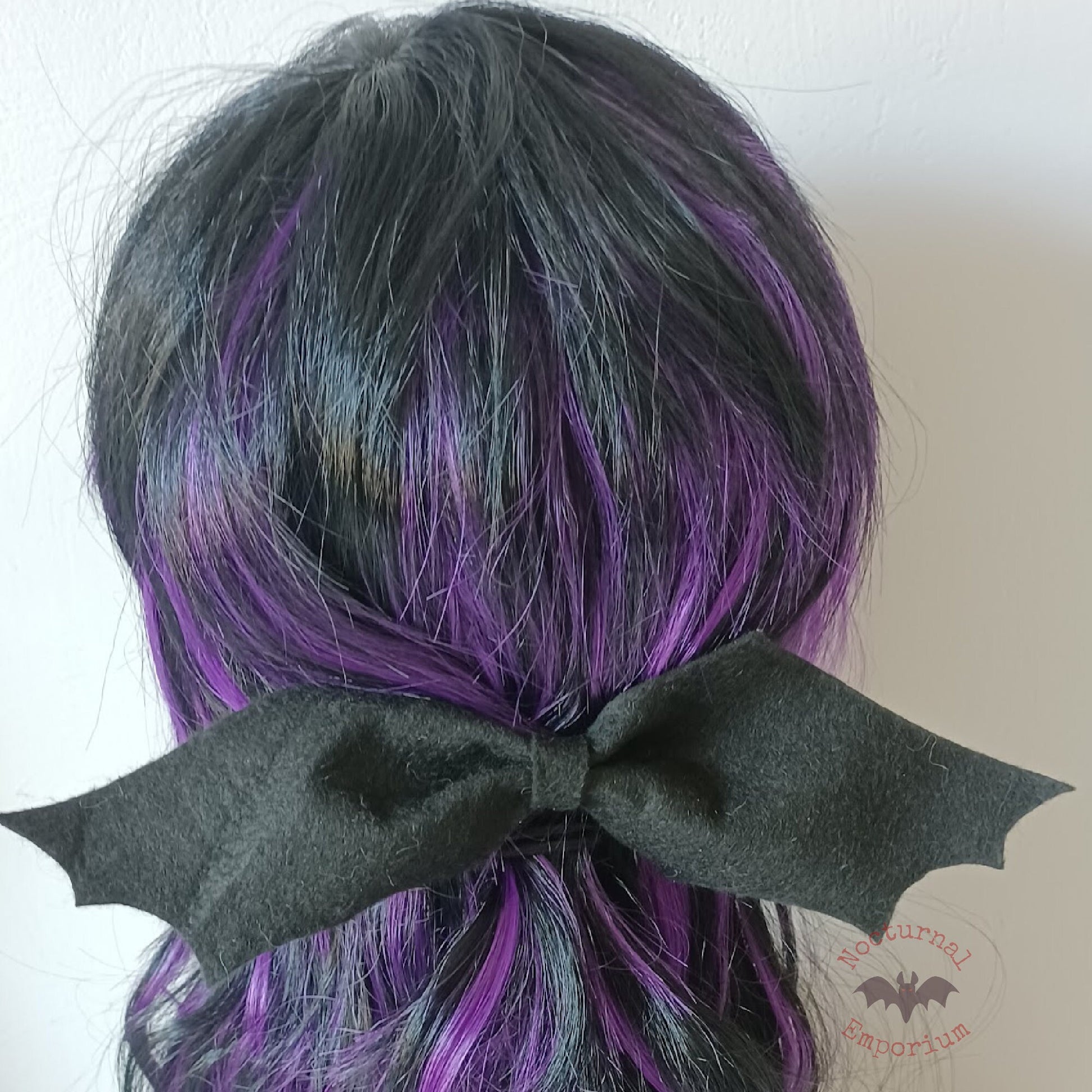 Gothic Hair Barrette | Big Bat Barrette | Nocturnal Emporium